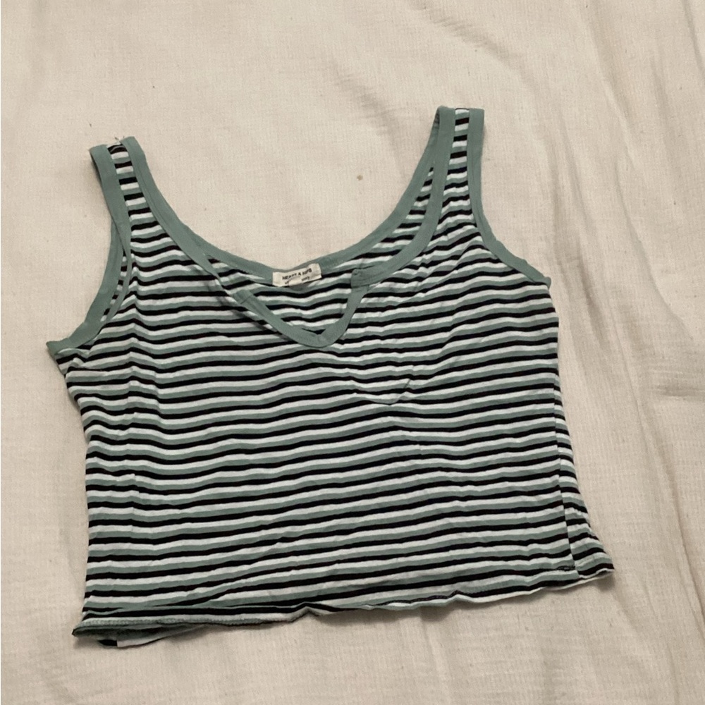 Heart & Hips Summer Tank Crop Top
